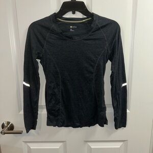 Zella Heathered Blue Athletic Top